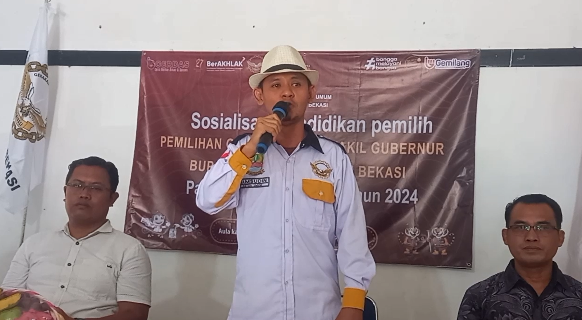 LSM Garda Bekasi Jalin Kolaborasi dengan KPU Gelar Sosialisasi Pendidikan Pemilih